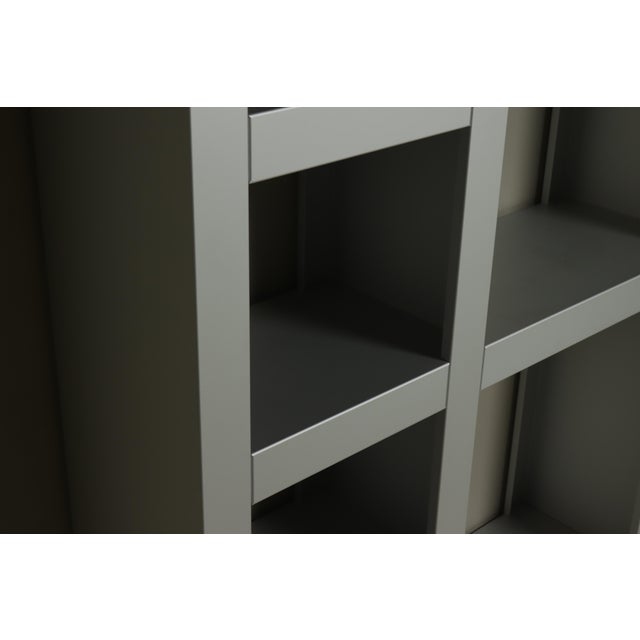 Architectural Aluminum Wall Unit by Isabelle Leijn, 1990s For Sale - Image 13 of 15