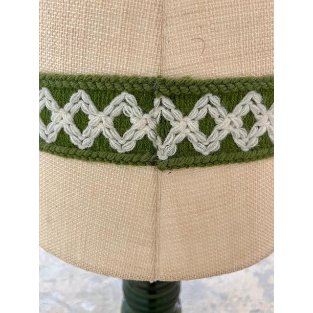 Ceramic Floor Lamp in Green Ceramic by Aro Leuchten For Sale - Image 7 of 11