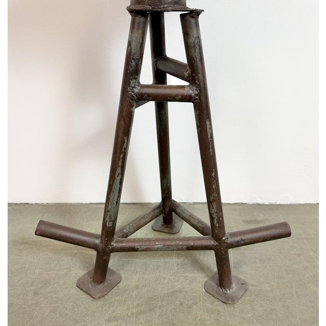 Industrial Workshop Stool, 1960s For Sale - Image 4 of 18