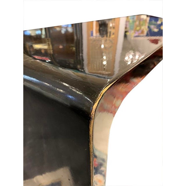 2000 - 2009 Waterfall Console Table For Sale - Image 5 of 5