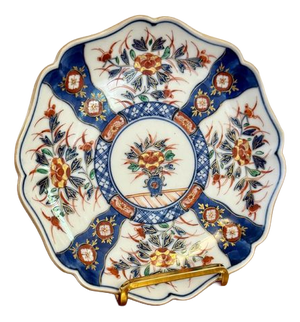 Antique Japanese Imari Plates, 1900, Set of 2