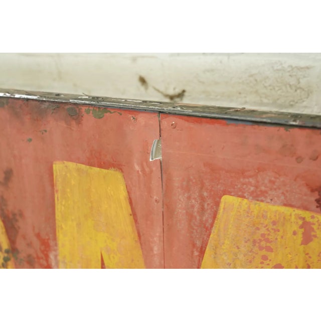 2020s Reclaimed Modern Economy Shop Aluminum Marty Supreme Movie Prop Sign For Sale - Image 5 of 12