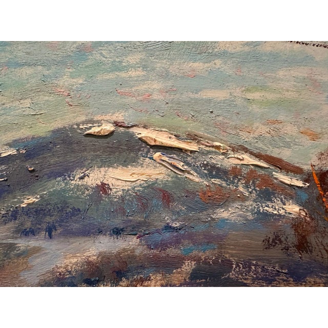 Traditional Winter Landscape by Wayne Morrell For Sale - Image 3 of 11