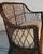 Brown 1940s Heywood Wakerfield Wicker Set of Four Childrens Chairs and Table Set, 4 Pieces For Sale - Image 8 of 15