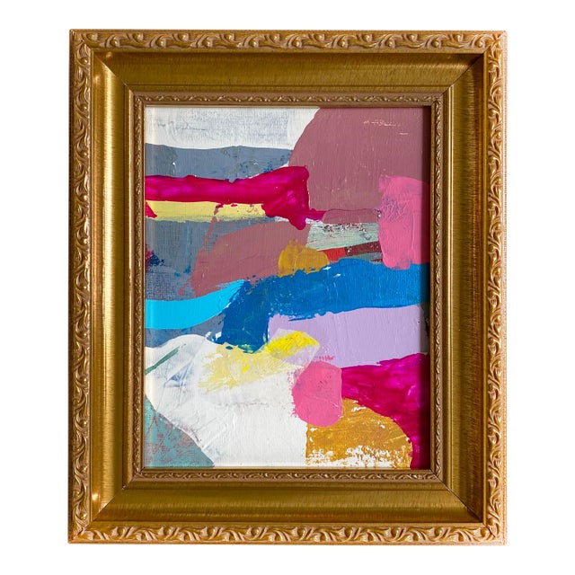 "Island Hopping" 2025 Framed Painting by Jessalin Beutler For Sale