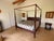 Spanish Vintage Ca 1989 Canopy King Size Bed, Frame Only For Sale - Image 3 of 4