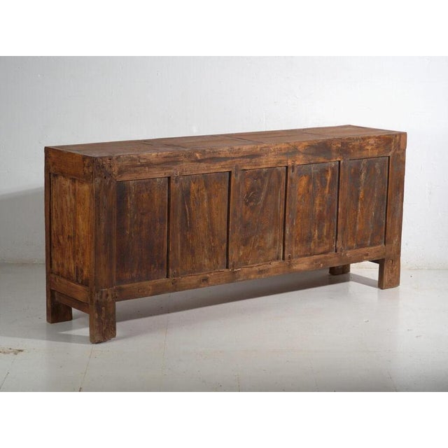 Antique Low Sideboard in Pine For Sale - Image 11 of 13