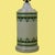 Traditional Pair of Green and Ivory Colonial Lamps For Sale - Image 3 of 4