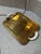 Italian Mid-Century Brass Serving Tray With Tusk Handles, 1970s For Sale In Los Angeles - Image 6 of 7