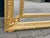 Late20C French Louis XVI Gold Beech Floor Mirror 1pc Antique Style For Sale - Image 11 of 13