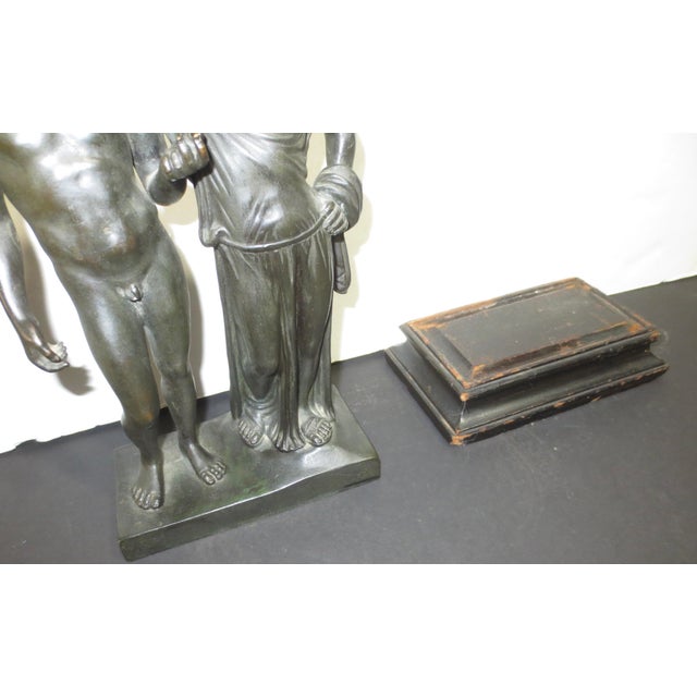 Bronze Late 19th Century Tour Bronze of Orestes and Electra For Sale - Image 8 of 10