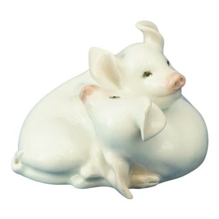 Vintage Italian Stoneware and Ceramic Figurine by Guido Cacciapuoti, 1920s For Sale