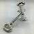 Metal Godinger Silver Plated Skeleton Key Jigger/Bottle Opener and Skeleton Key Corkscrew-Set of 2 For Sale - Image 7 of 12