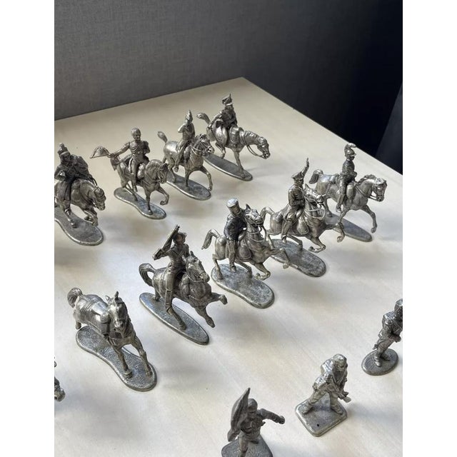 French Lead Soldier Lot from MSHP, 1950s, Set of 76 For Sale - Image 16 of 18