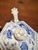 Blue Antique English Staffordshire Blue Transfer Decorated Sauce Tureen “Windsor Festoon” For Sale - Image 8 of 12