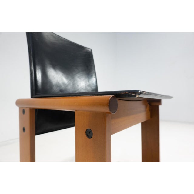 Chairs attributed to Afra & Tobia Scarpa, Italy, 1960s, Set of 4 For Sale - Image 12 of 17