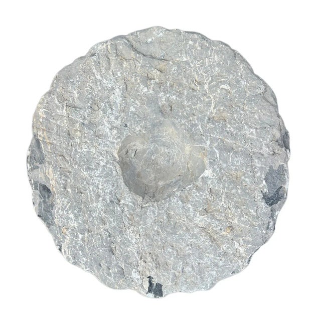 Rustic Vintage Mongolian Stone Field Roller For Sale - Image 3 of 4