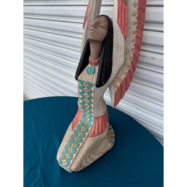 Austin Productions 1989 Composite Sculpture "Acoma" For Sale - Image 4 of 7