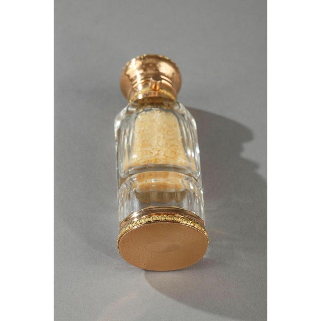 Victorian Gold Double Ended Crystal Scent Bottle For Sale - Image 4 of 12