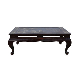 Lacquered Wooden Coffee Table, China, 1960s For Sale