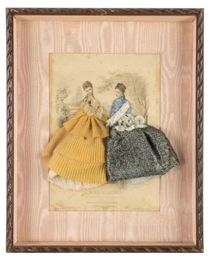 Unknown, Toilettes de Mme Bréant-Castel, Etching, 1876