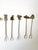 Vintage Handmade Mexican Silver & Abalone Hors D’Oeuvre Picks – Set of 12 For Sale - Image 4 of 7