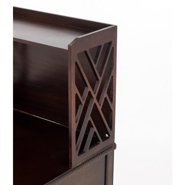 Chinese Chippendale Style Mahogany Desk For Sale In New York - Image 6 of 8