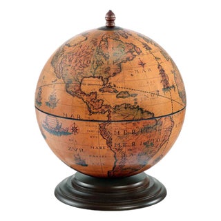 Neptune Globe Bar by Zoffoli Mappamondi For Sale