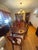 Bring timeless American craftsmanship into your home with this exceptional Ethan Allen dining set. Built from solid...