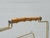Vintage Metal Newspaper Holder with Wooden Handle, 1950s For Sale - Image 9 of 11