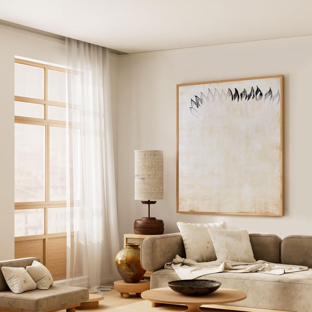 Abstract Contemporary Abstract Soil and Oil on Canvas "The Awakening" by Paul Landauer For Sale - Image 3 of 8