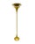 1930s 1930s Art Deco Anodized Gold-Tone Spun Aluminum Torchiere Floor Lamp For Sale - Image 5 of 5