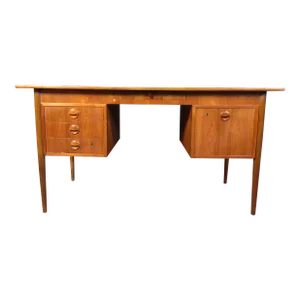 Vintage Maurice Villency Mid-Century Teak Desk