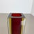 Large Red Murano Glass Sommerso Cube Vase attributed to Flavio Poli, Italy, 1970s For Sale - Image 8 of 18