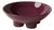Fruuuuit Super Glossy Purple Fruit Bowl by Burgio. For Sale