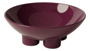 Fruuuuit Super Glossy Purple Fruit Bowl by Burgio.