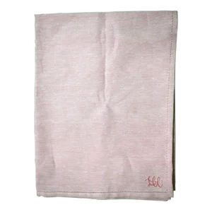 Lyford Cay Club Linen/ Cotton Coral/ Pink Tablecloth