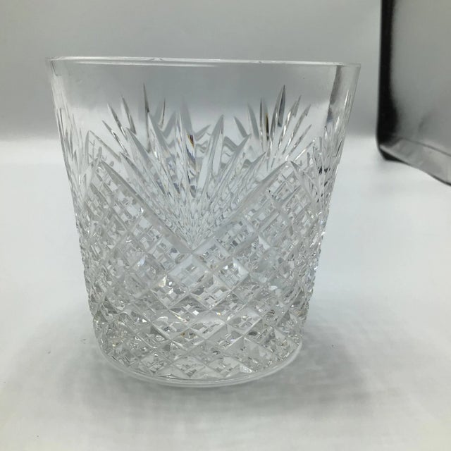 Hawkes Old Fashioned Glasses Strawberry Diamond and Fan Cut Crystal -Set of 2 For Sale - Image 4 of 12