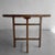 Wood 1940s Arts and Crafts Oval Walnut Side Table For Sale - Image 7 of 9