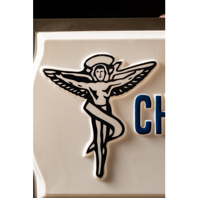Metal Mid 20th Century Ge Lexan Sunshine Pets Lighted Salesman Sample Sign For Sale - Image 7 of 8
