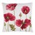 Wild Poppies II Tapestry Cushion With Feather Filler - 46 X 46cm For Sale