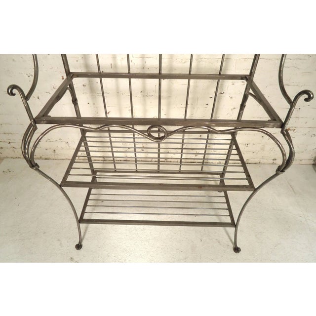 Industrial 1950s Restored Kitchen Storage Rack For Sale - Image 3 of 4