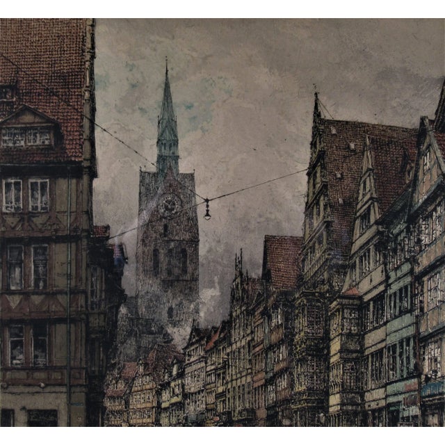 Realism Luigi Kasimir, Hanover Schmiedestrasse For Sale - Image 3 of 8