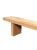 Contemporary Sculptural Mango Wood Bench Modern Organic For Sale - Image 3 of 5