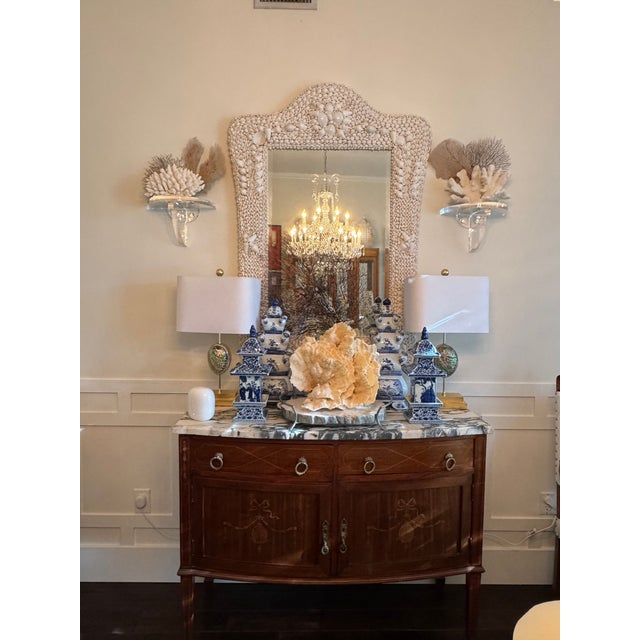 This exquisite 19th-century French Louis XVI demilune sideboard is a statement piece of timeless elegance. Crafted from...