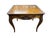 Henredon Country French Square Walnut Side Accent Table 3201-42 This table features detailed carvings on all sides of the...