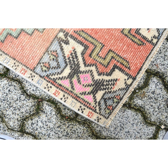 1960s 1960s Vintage Turkish Rug For Sale - Image 5 of 6