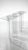 Zero Rectangular Console Table in Epoxy Resin & Crystal Clear Glass by Wedo For Sale - Image 4 of 8