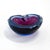 1960s Italian Murano Style Art Glass Blue & Purple Bowl For Sale - Image 10 of 10