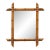 Vintage Faux Bamboo Mirror 1 For Sale